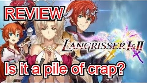 Langrisser 1 and 2 PS4 Remake Review - aka Warsong