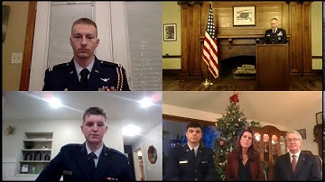 Fall 2020 Air Force ROTC Cadets Commissioning