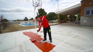 Pintando la Pista de Baloncesto | Ninchi House 🏡 Episodio 31