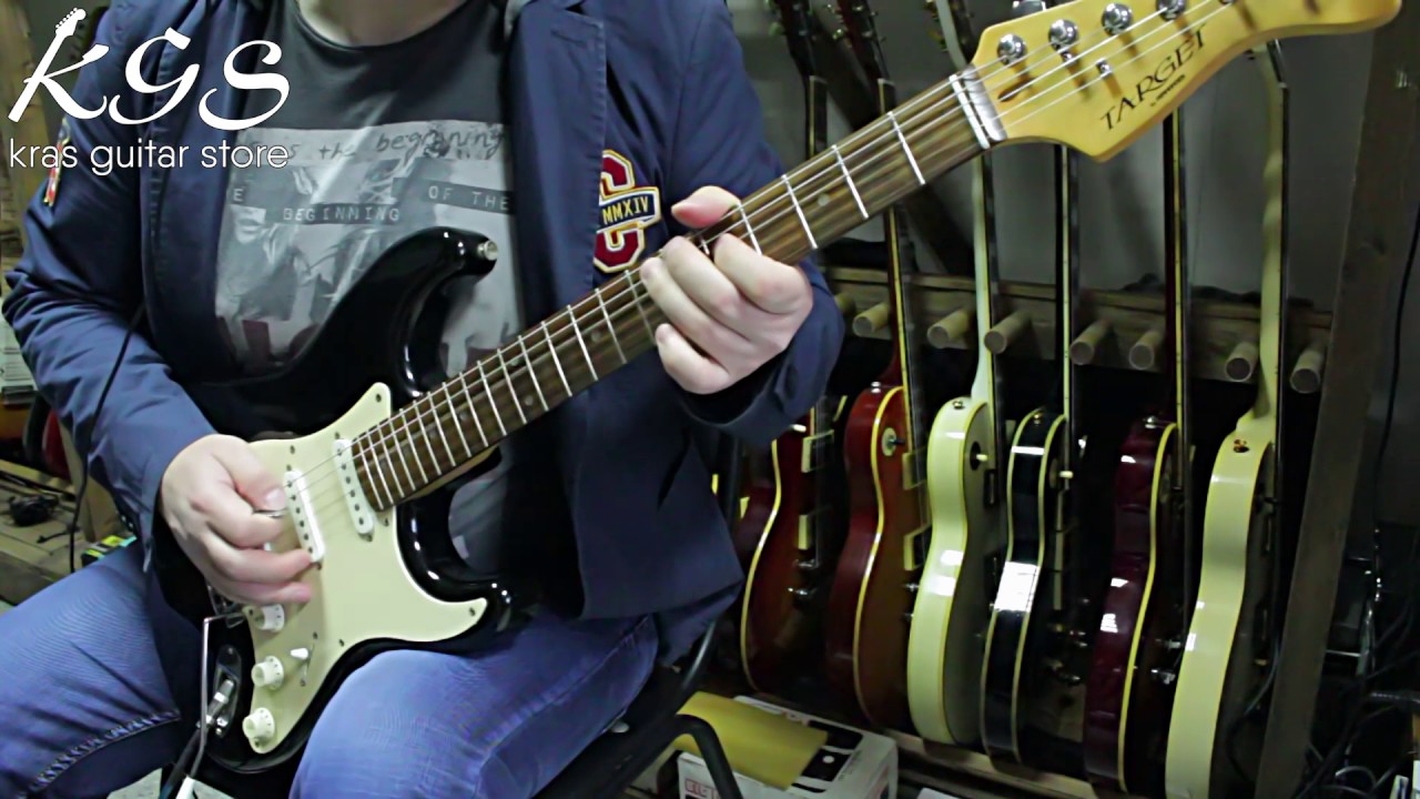 Target by Fernandes Stratocaster - YouTube