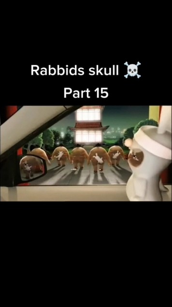 Rabbids Skull ☠️ #edit #shorts #rabbidsinvasion #skull