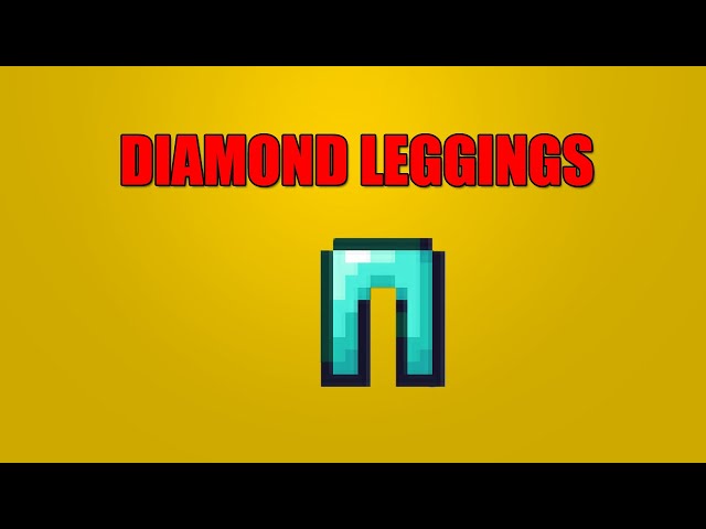 How to Make Diamond Leggings in Minecraft 