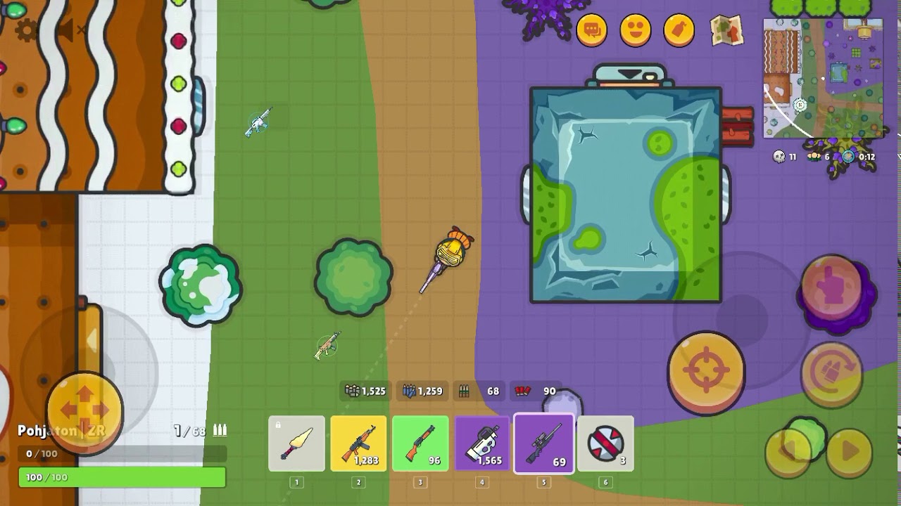 Zombs Royale mobile 16 kill Win! YouTube