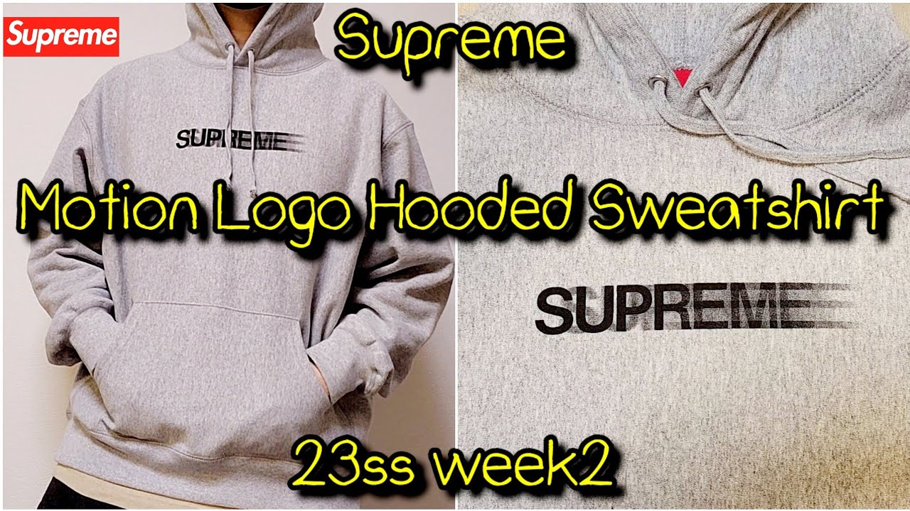 Supreme】奇跡の手動購入！Motion Logo Hoodie【シュプリーム