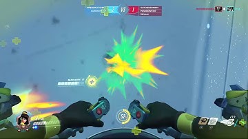 Another Overwatch 3v3 (D.va glitch!)