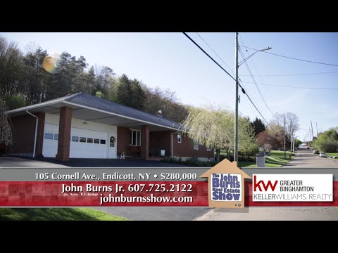 105 Cornell Ave., Endicott, NY home video tour
