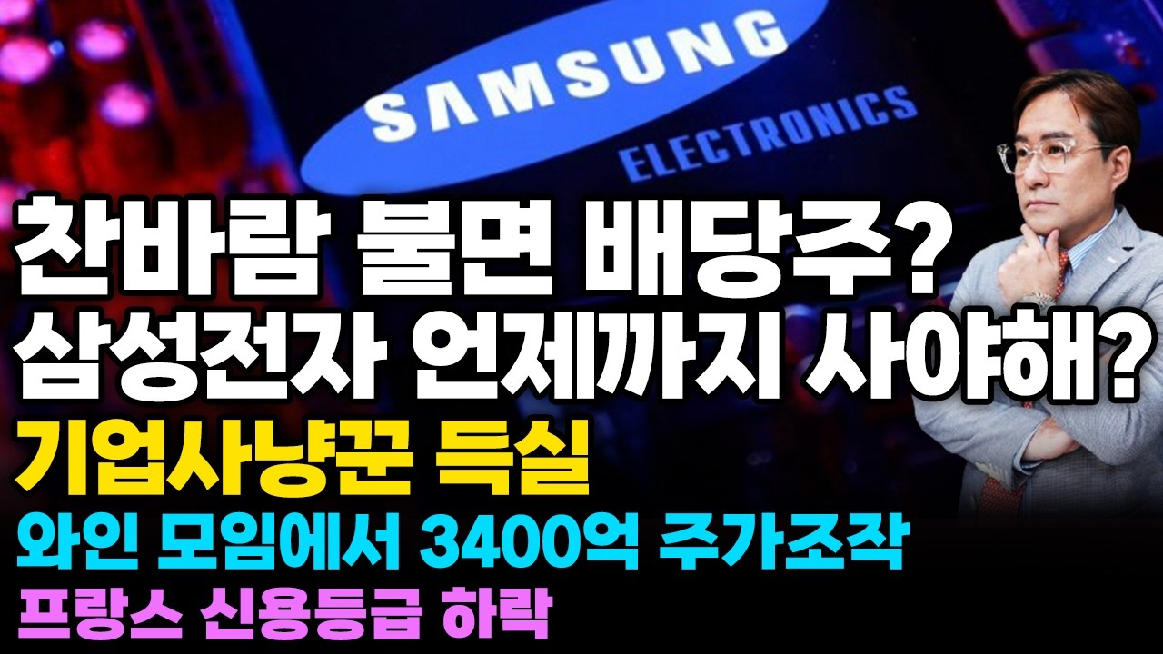 [경제한스푼] 찬바람 불면 배당주? 삼성전자 언제까지 사야해? / 기업사냥꾼 득실