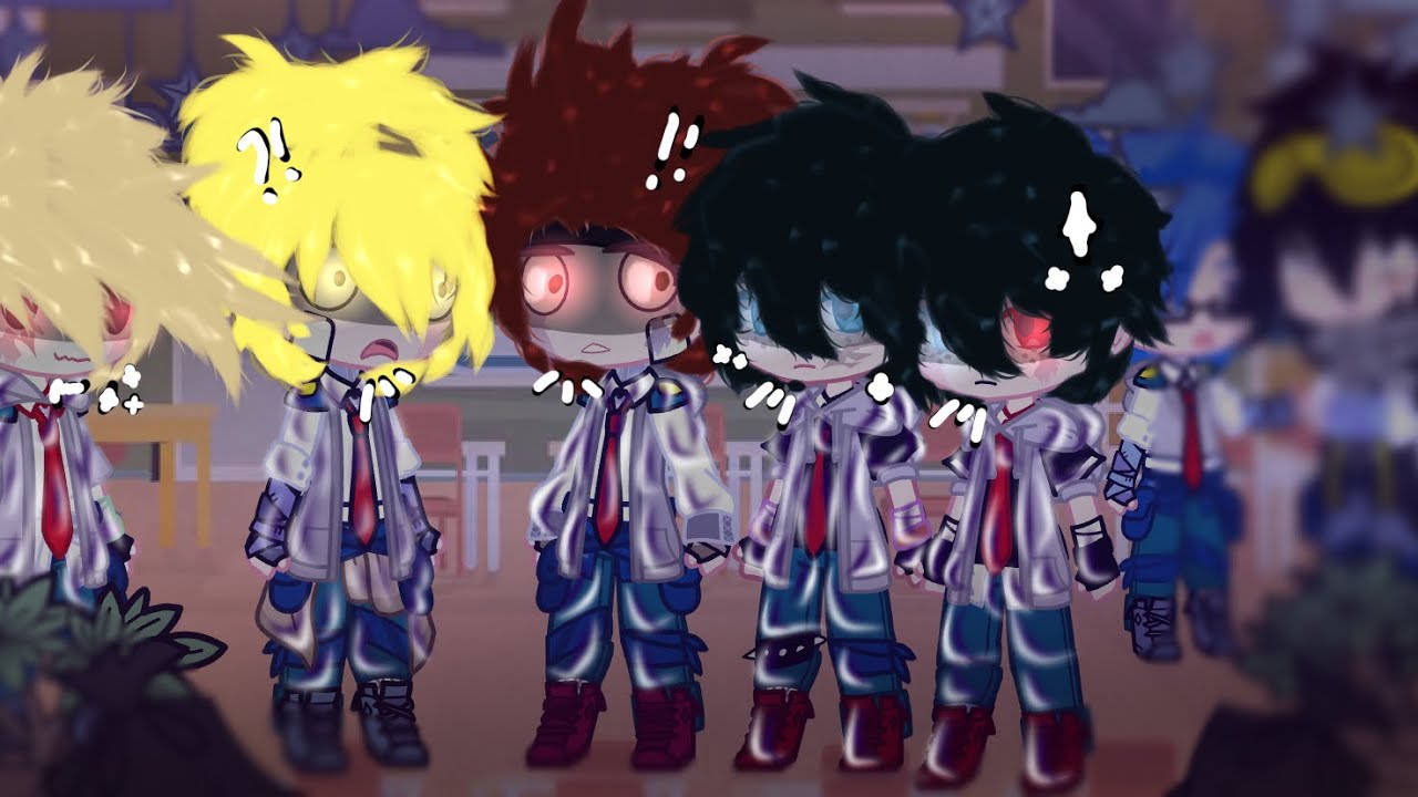 "not smilar?"[mha-bnha-lov]if izuku-izuka twin au\\originalau//-bakudeku-