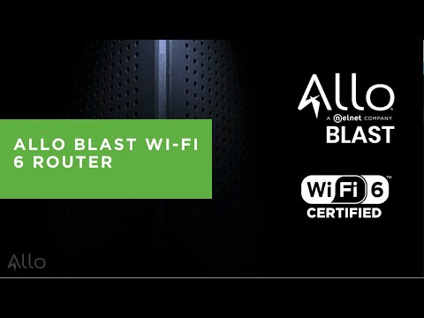 ALLO Blast Wi-Fi 6 Router