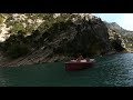 Un village englouti. Le Lac de Sainte-Croix, paradis sauvage et magique. Les Salles sur Verdon