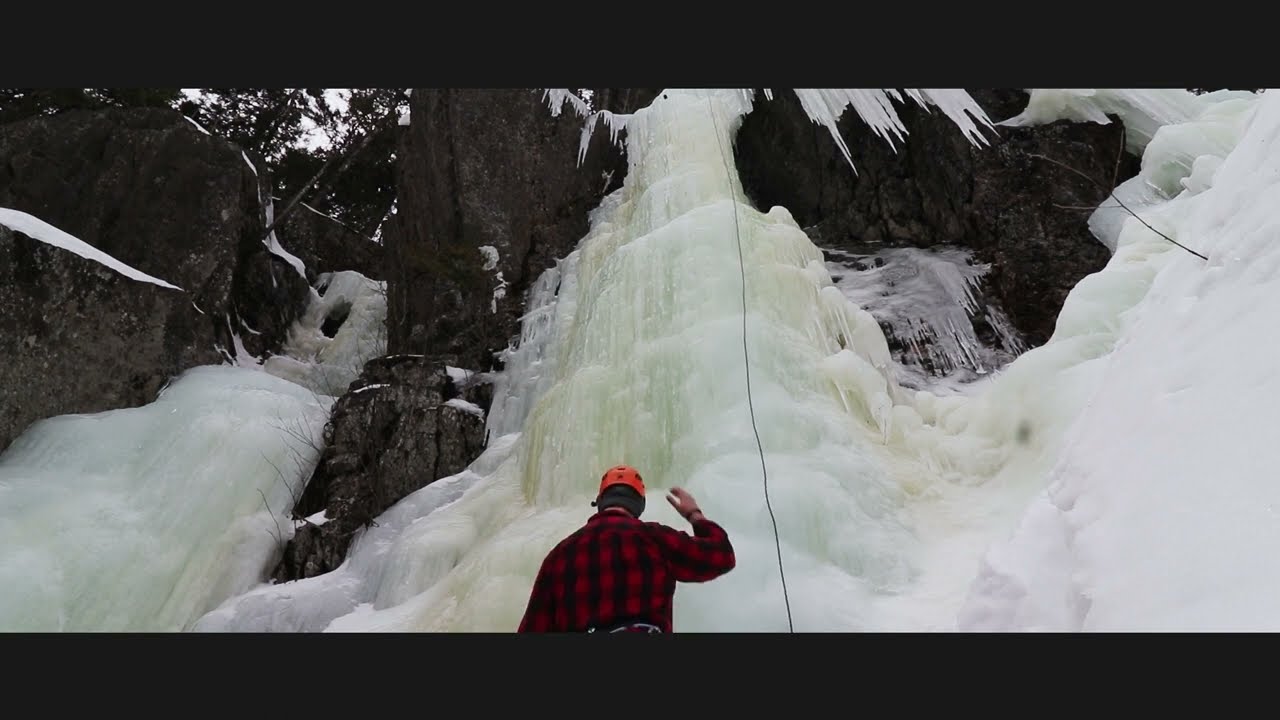 Ice Climbing in Maine | Equinox Guiding Service Adventure