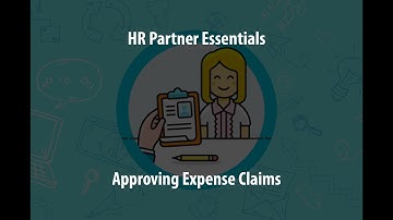 HR Partner Essentials - Approving Expense Claims