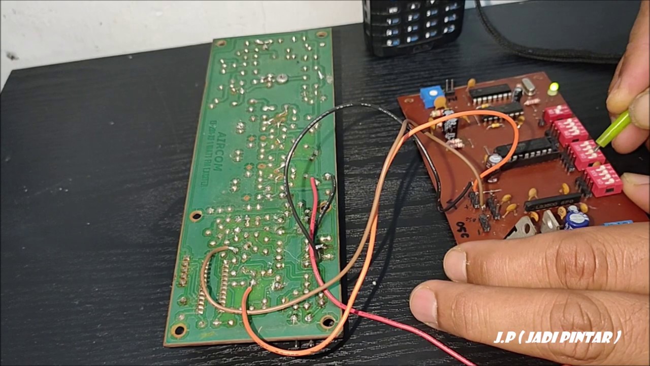 CARA MENGATASI PEMANCAR FM LCD YANG MATI CONTROLER PLL NYA ( VID - 12