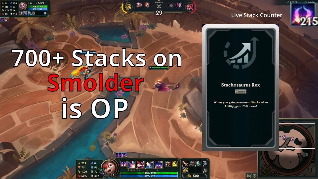 700 Stacks Smolder Chill Arena Gameplay w/ Lofi Music (no commentary ...