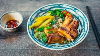Northern Vietnamese Rib Noodle Soup