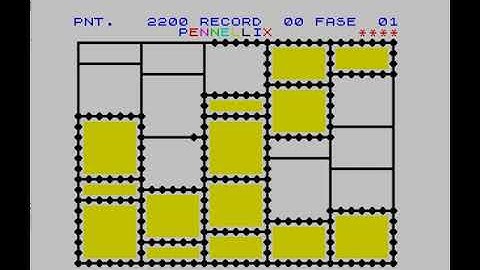 Rodillo & Pennellix - ZX Spectrum - Fuse 1.5.5 emulador