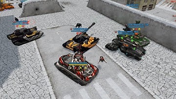 Spectating Lost Temple CTF format | Matchmaking | Tanki online