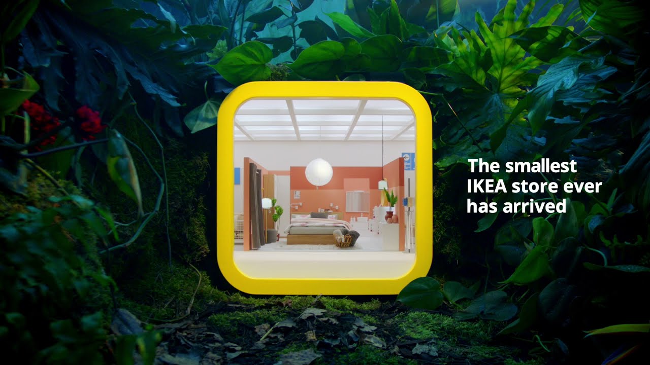 IKEA App The smallest IKEA store ever YouTube