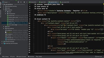 Django - Web Blog - Content Management - Django template overview