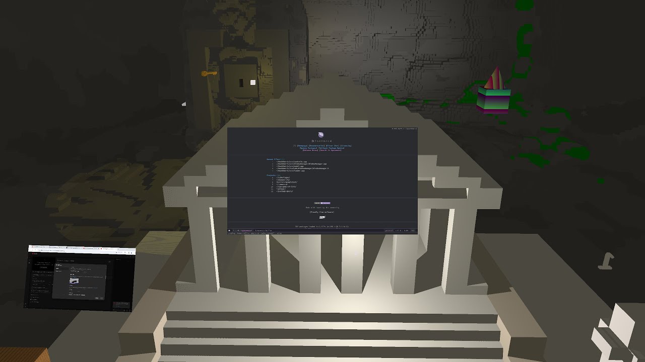 HackMatrix 3d Linux stream - YouTube