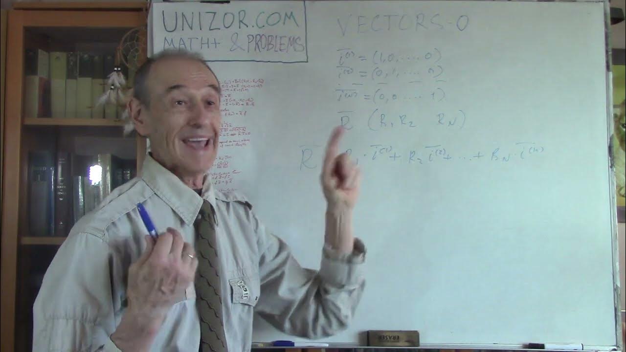 Vectors+ 05 More about N-vectors: UNIZOR.COM - Math+ & Problems ...