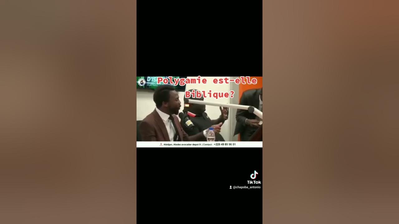 La Polygamie estelle Biblique?[ POLYGAMIE 1] YouTube