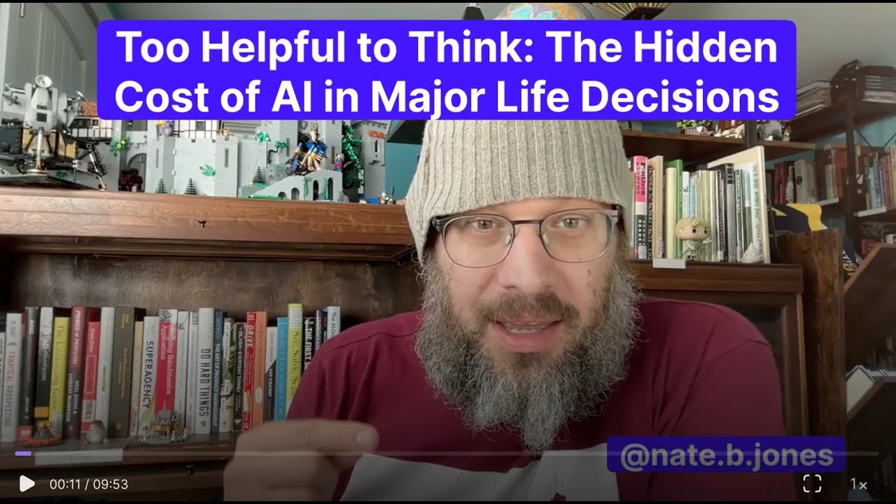 Too Helpful to Think: The Hidden Cost of AI in Major Life Decisions ...