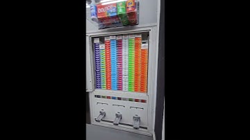 Restocking my soap vending machine after two weeks Part 2