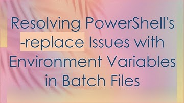 Resolving PowerShell