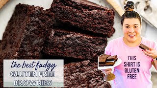 THE BEST GLUTEN FREE BROWNIES (better than boxed!!)