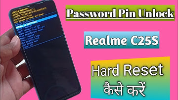 Realme C25S Hard Reset Without Pc | Realme C25S Pattern Password Pin Unlock 2021