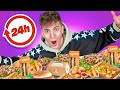 EATING ONLY VEGAN FOOD FOR 24 HOURS!