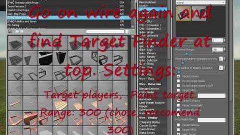 Gmod Tutorial #4 - How to make a Wire auto-opening door