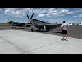 P-51 Mustang Rolls-Royce Merlin Engine Start Up