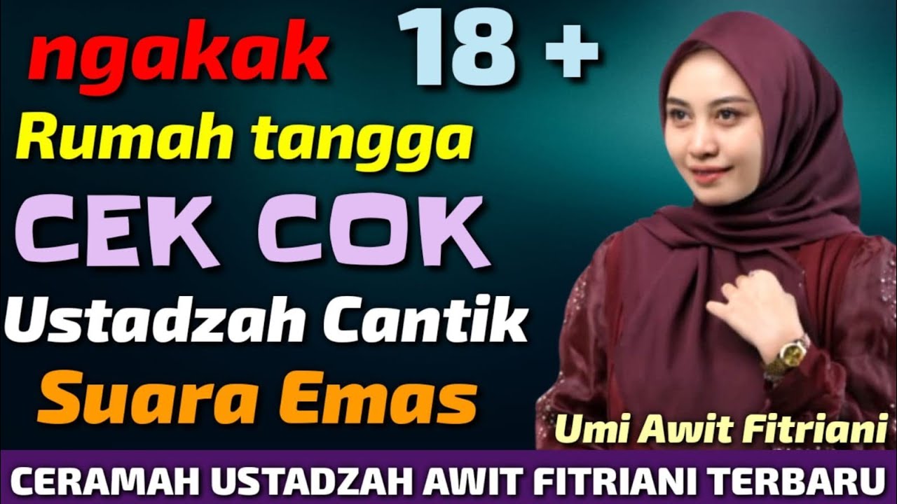 USTADZAH AWIT FITRIANI TERBARU DI PURWAKARTA 