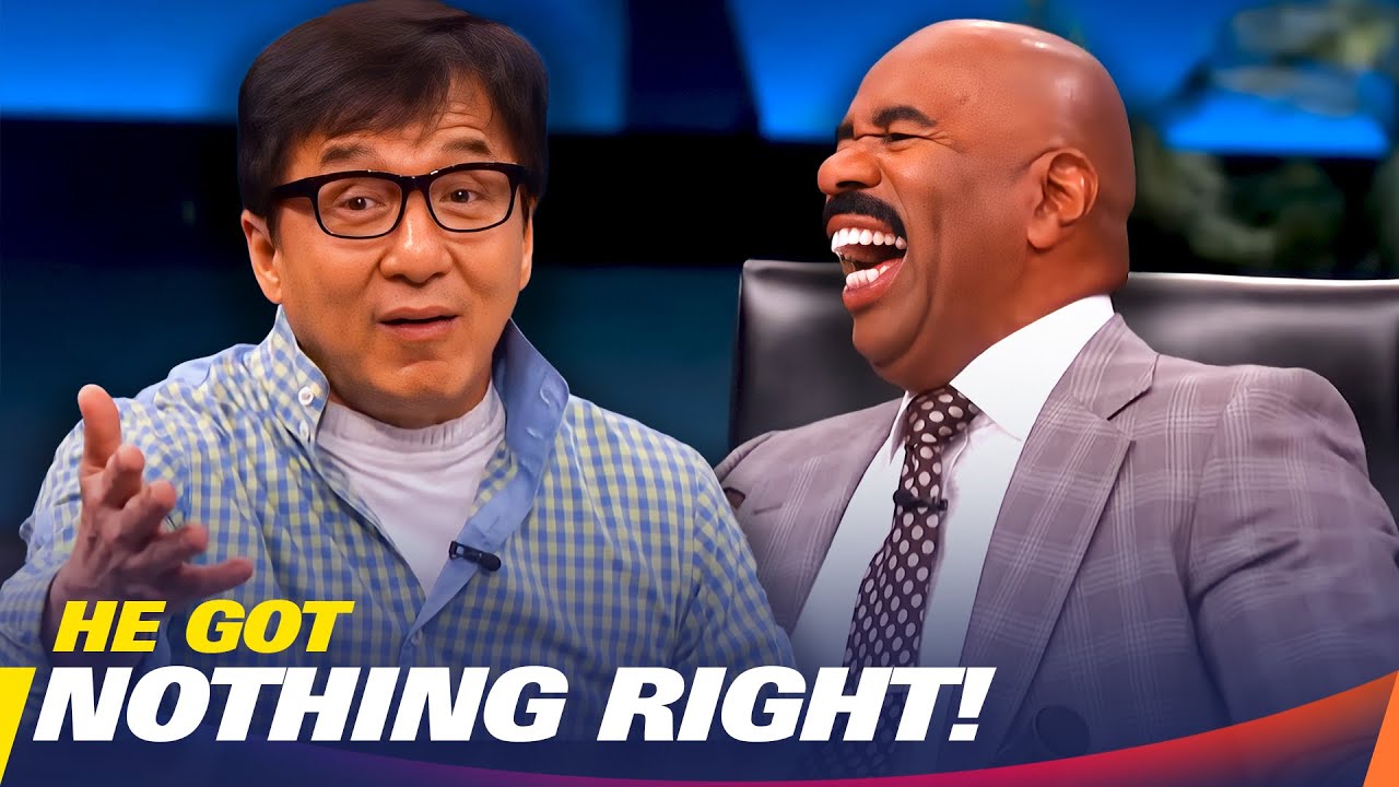 Jackie Chan’s HILARIOUS Reaction to Amateur Stunt Fails! | Steve Harvey