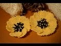 🌼 Цветок из бисера. Бисероплетение. Мастер - класс