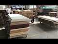 How to produce wooden flush doors  wooden door production process