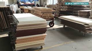 How to produce wooden flush doors | Wooden door production process