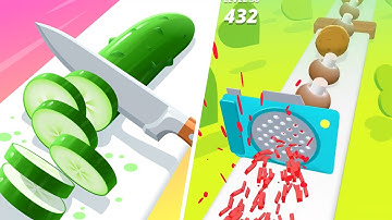 📌 Perfect Slices - All Levels Gameplay Android,ios game Mobile Game Max Level New Update
