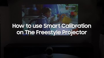 How to use Smart Calibration on The Freestyle Projector