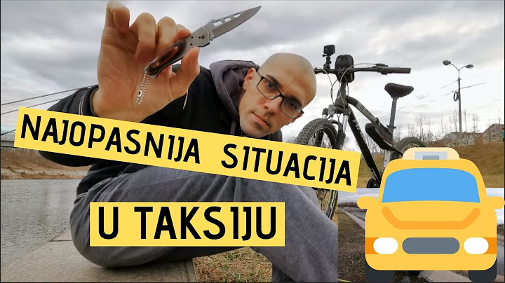NAJOPASNIJA SITUACIJA U TAKSIJU