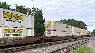 (DOUBLE ACES)NS 1132 SD70ACe leads NS 25Zwith a very friendly crew at PiscatawayNJ! #aceboisgocrazy