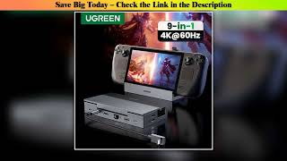 Top UGREEN 4K60Hz HDMI USB C HUB Docking Station for Steam Deck TypeC to RJ45 PD100W 10Gbps USBAC