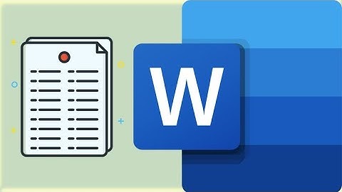 Tạo mục lục tự động trong MS Word