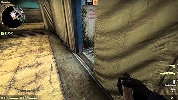 [10 Second Smokes] Cache "Sneaky Squeaky" A-Site Smoke!