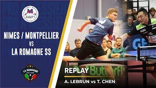LEBRUN Alexis vs CHEN Tianyuan | Nimes/Montpellier vs La Romagne SS - | PRO A