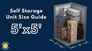 Self Storage Unit Size Guide: 5'x5'