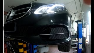 Mercedes 725 Transmission check level 9-G Tronic (Проверка уровня масла в АКПП )