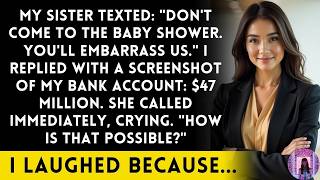 My Sister Texted 'Don't Come to the Baby Shower - You're Too Poor' - I Replied With One Screenshot My Sister Texted 'Don't Come to the Baby Shower - You're Too Poor' - I Replied With One Screenshot